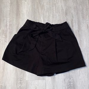 High Waisted Black Zara Shorts
